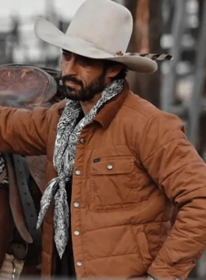 Walker Ryan Bingham Yellowstone Brown Jacket