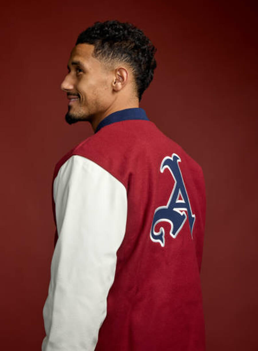 William Saliba Arsenal 24/25 VRCT Varsity Jacket