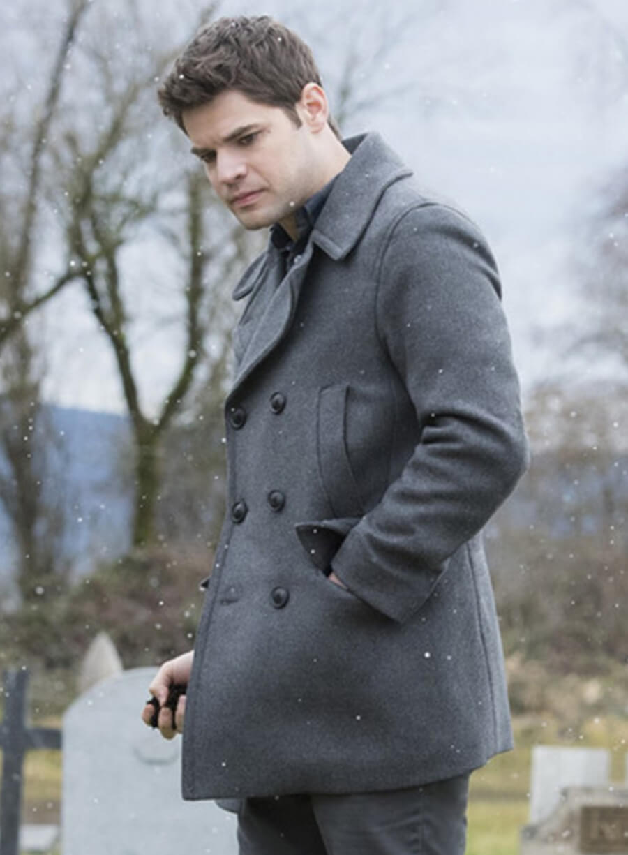 Winn Schott Supergirl Wool Peacoat