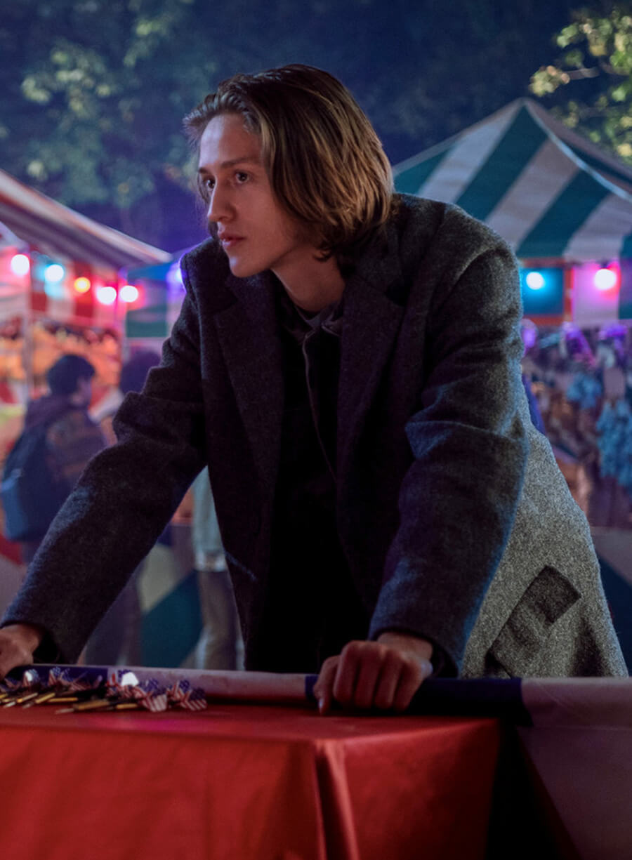 Xavier Thorpe Wednesday Grey Coat