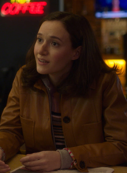 Young Alex Supergirl S06 Leather Jacket