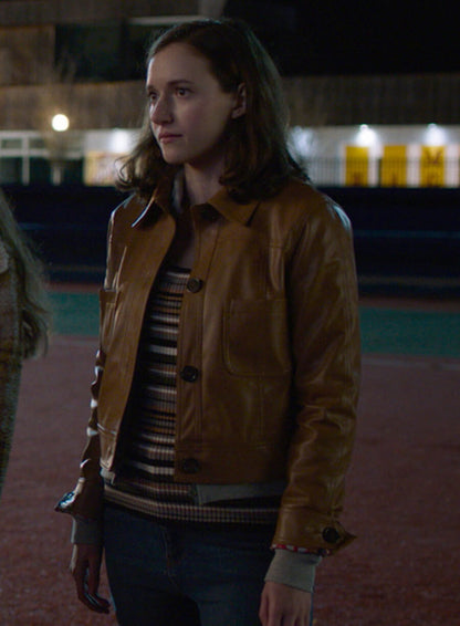 Young Alex Supergirl S06 Leather Jacket